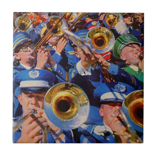 tromboombok AKA band geeks wild Tegeltje (Voorkant)