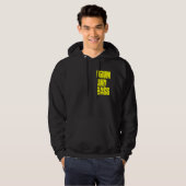 trommel en baars hoodie (Voorkant volledig)