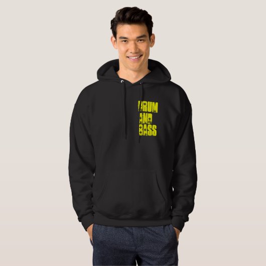trommel en baars hoodie (Voorkant volledig)