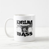 Trommel en Bass Koffiemok (Links)