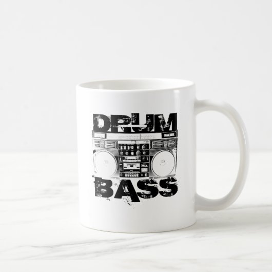 Trommel en Bass Koffiemok (Rechts)