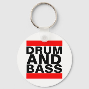 Trommel en Bass Sleutelhanger