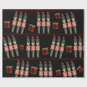 Trommel- en Nutkraker Soldaten die papier pakken (Vlak)