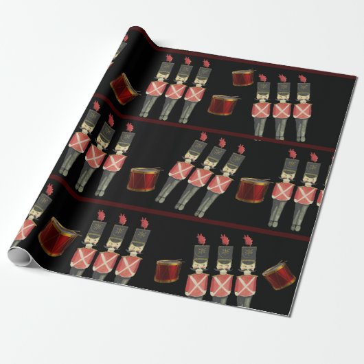 Trommel- en Nutkraker Soldaten die papier pakken (Uitgerold)