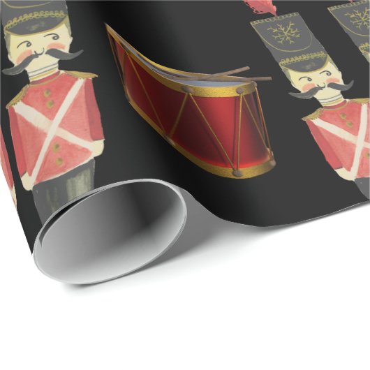 Trommel- en Nutkraker Soldaten die papier pakken (Rol Hoek)