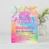 Trommel en regenboogturkije spelen Birthday Kaart (Staand voorkant)