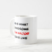 trommel, groot, geweldige koffiemok (Voorkant links)