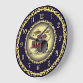 Trommel ingesteld op 02 ~ Musical Scroll ~ Gold/Na Grote Klok (Hoek)