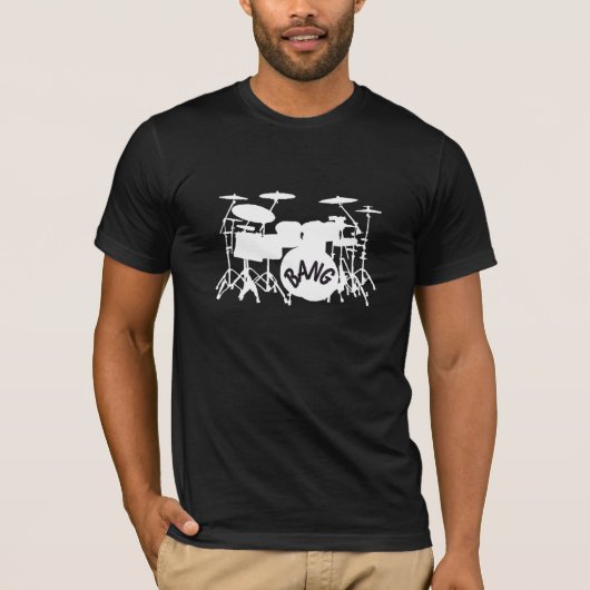 Trommel instellen T-shirt (Voorkant)