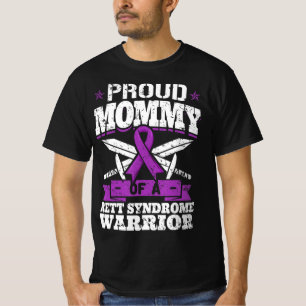 Trommel mammie van een Rett Syndrome Warrior RTT A T-shirt