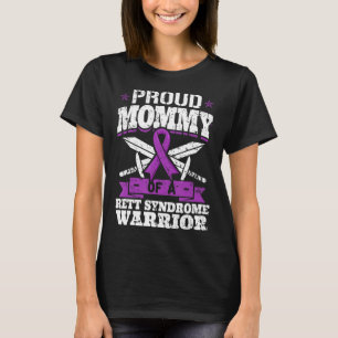 Trommel mammie van een Rett Syndrome Warrior RTT A T-shirt