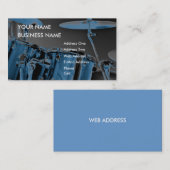 Trommel - Muziek Visitekaartje (Voorkant / Achterkant)