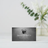 Trommel op het alkbord visitekaartje (Staand voorkant)