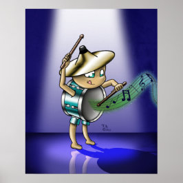 Trommel Poster
