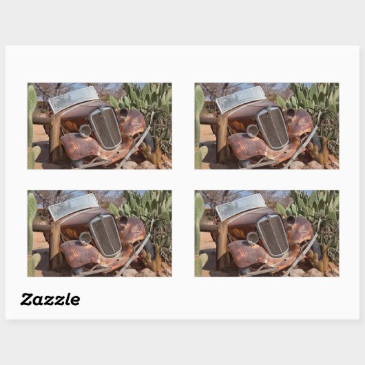 Trommel Rechthoekige Sticker (Vel)