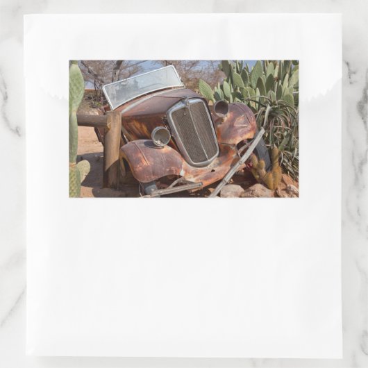 Trommel Rechthoekige Sticker (Tas)