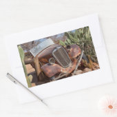 Trommel Rechthoekige Sticker (Envelop)