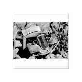 Trommel Rubberstempel (Afrduk)