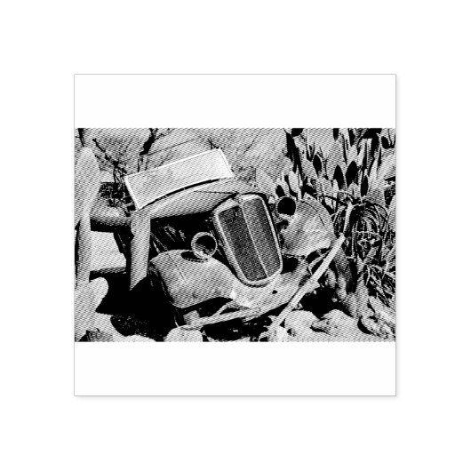 Trommel Rubberstempel (Afrduk)