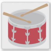 Trommel Sticker (Voorkant)