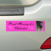 Trommel van een Chihuahua Bumpersticker (Op auto)