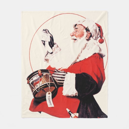 Trommel voor Tommy Fleece Deken (Voorkant)