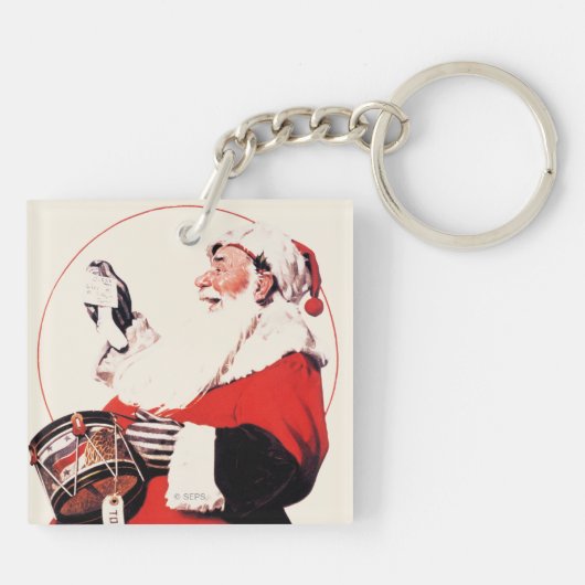 Trommel voor Tommy Sleutelhanger (Achterkant)