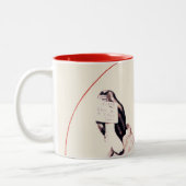 Trommel voor Tommy Tweekleurige Koffiemok (Links)