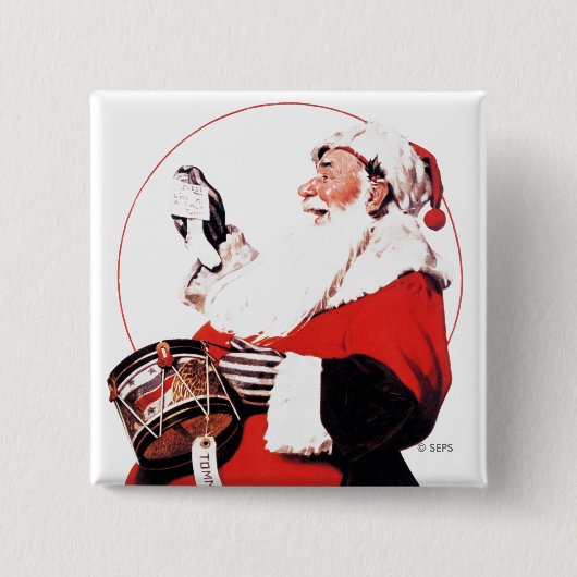 Trommel voor Tommy Vierkante Button 5,1 Cm (Voorkant)