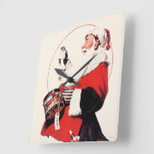 Trommel voor Tommy Vierkante Klok (Hoek)