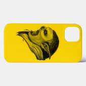 Trommel zwart geel ontwerp Case-Mate iPhone case (Achterkant (horizontaal))