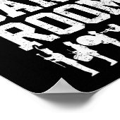 TrommelCorps markeren bij verlies Poster (Hoek)