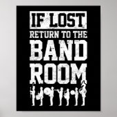 TrommelCorps markeren bij verlies Poster (Voorkant)