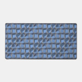 Trommeldozen blauw bureaumat (Voorkant)