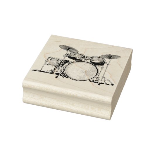 Trommeldrummer Rubberstempel (Stempel)