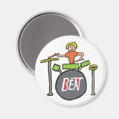 Trommelen Magneet (Voorkant / Achterkant)