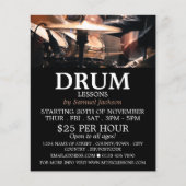 Trommelkit, drumlessons Adverteren brochure (Voorkant)