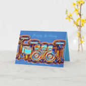 trommelkit kaart (Gele Bloem)