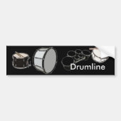 Trommelkorps - Marchingband - Drumline Bumpersticker (Voorkant)