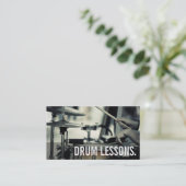 Trommellessen visitekaartjes (Staand voorkant)