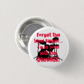 trommelliefde ronde button 3,2 cm (Voorkant /achterkant)