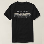 Trommellijn Tenors Tut Tut Distress T-shirt (Design voorkant)