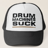 Trommelmachines Suck Drummer Percussion Trucker Ha Trucker Pet (Voorkant)