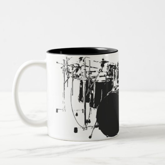 TrommelMok Tweekleurige Koffiemok (Links)