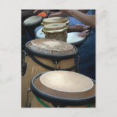 trommels briefkaart (Voorkant)