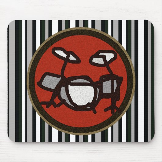 trommels, drummels muismat (Voorkant)