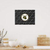 trommels en gitaren voor muren poster (Keuken)