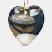 trommels keramisch ornament (Links)