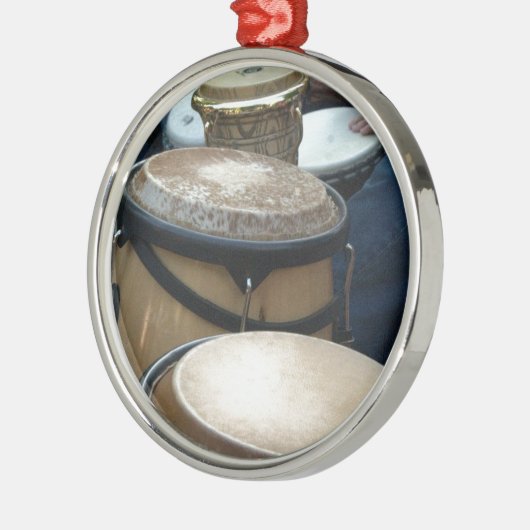 trommels metalen ornament (Links)