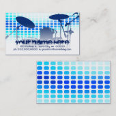 trommels : musicmeterz visitekaartje (Voorkant / Achterkant)